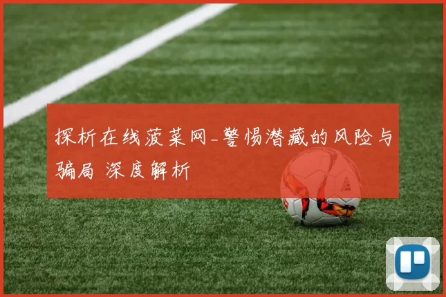 探析在线菠菜网_警惕潜藏的风险与骗局 深度解析